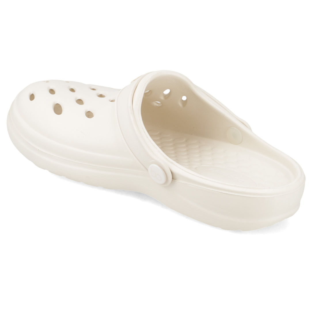 Zueco Clog Easy Off White Mujer Boaonda