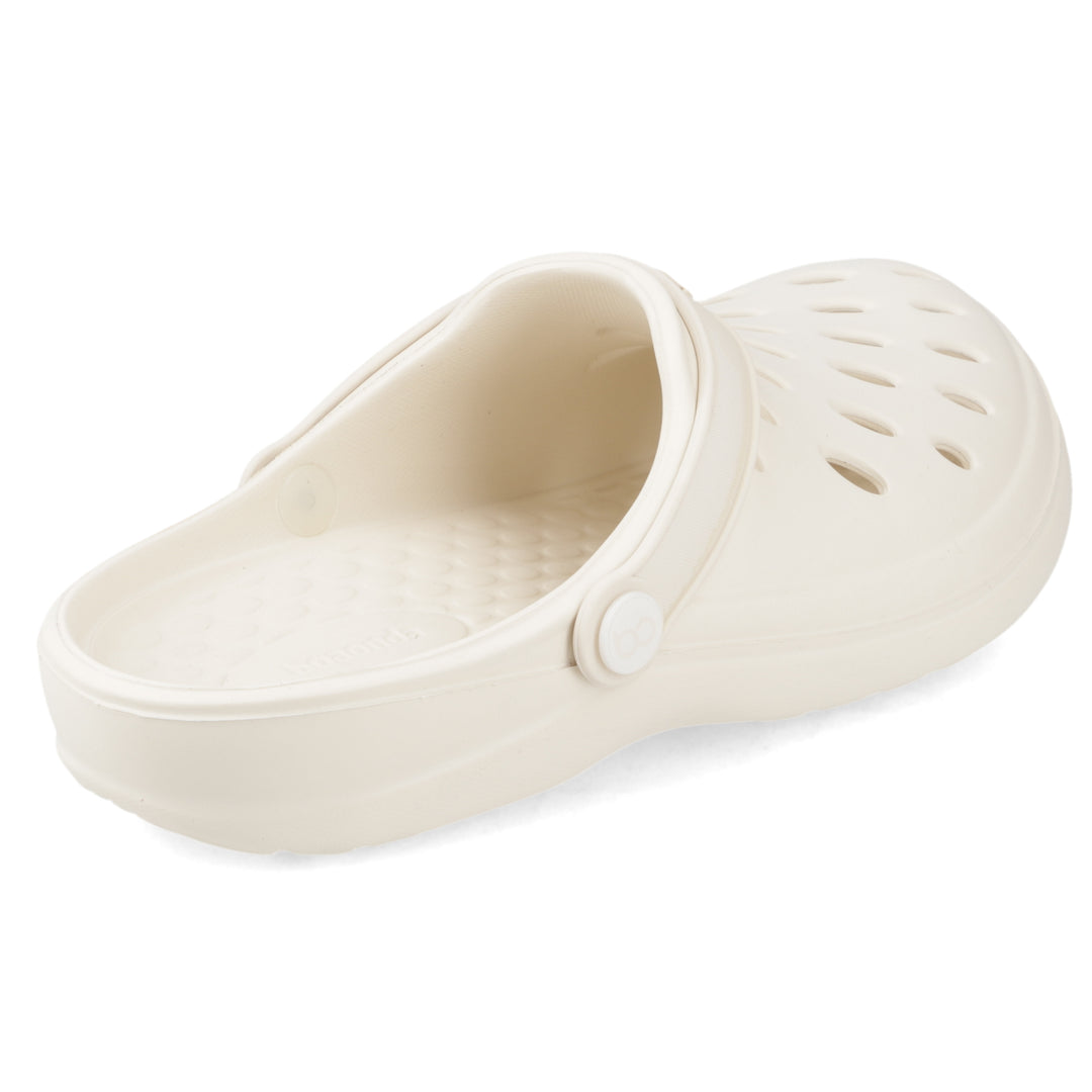 Zueco Clog Easy Off White Mujer Boaonda