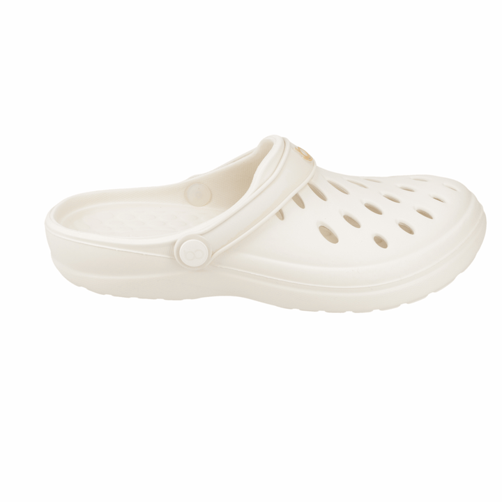 Zueco Clog Easy Off White Mujer Boaonda