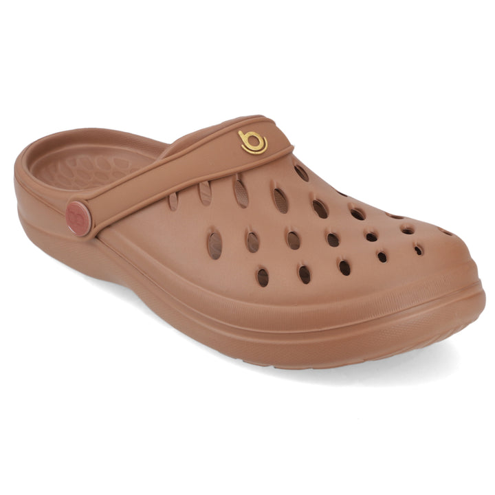 Zueco Clog Easy Mujer Café Boaonda