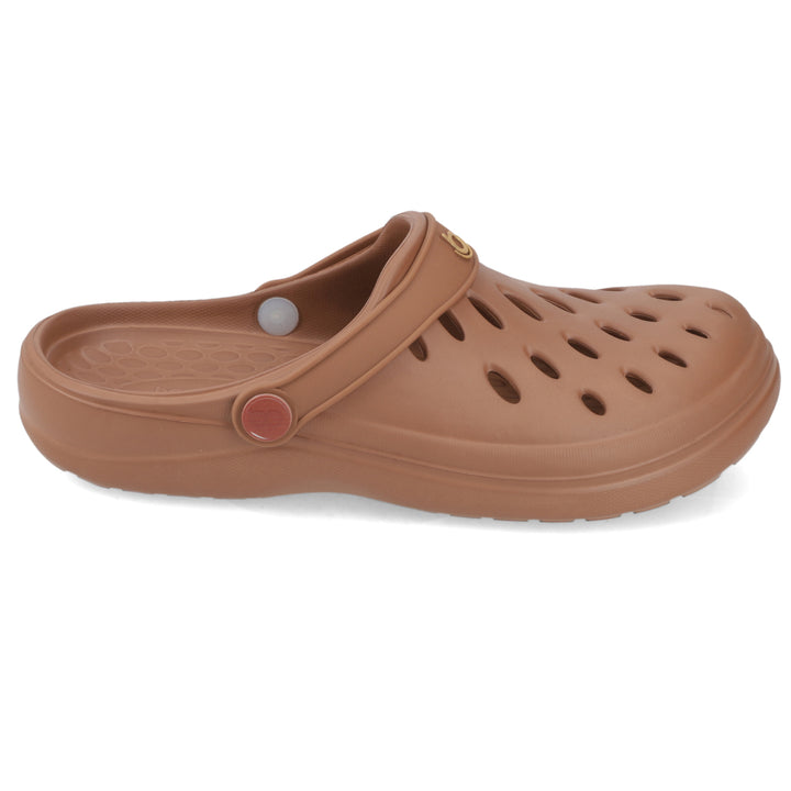 Zueco Clog Easy Mujer Café Boaonda