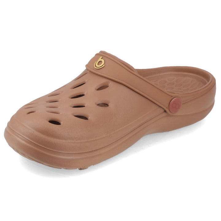 Zueco Clog Easy Mujer Café Boaonda