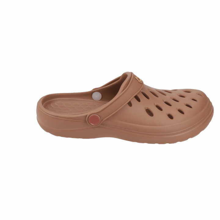 Zueco Clog Easy Mujer Café Boaonda