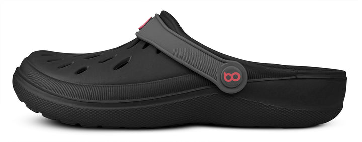 Sandalia Easy Negro/ Grafito - vista lateral