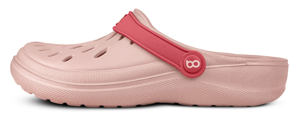 Sandalia Easy Rose Nude/ Guayaba - vista lateral