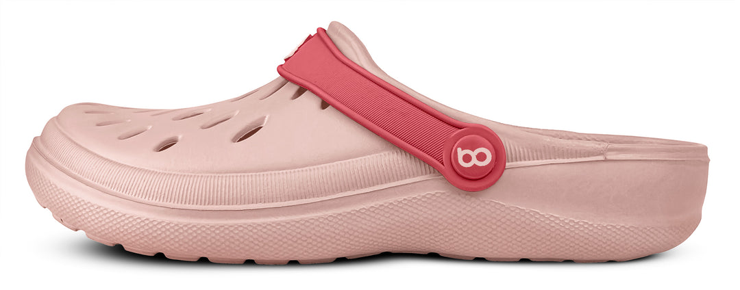 Sandalia Easy Rose Nude/ Guayaba - vista lateral