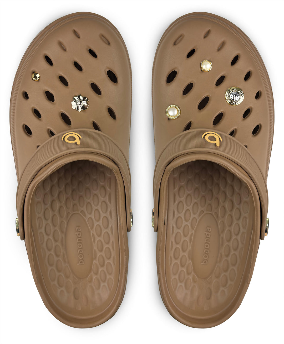 Sandalia Easy Crepe/ Dorado - vista superior