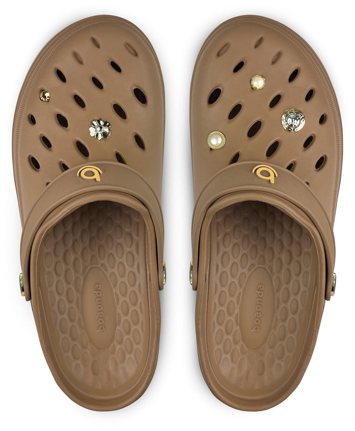 Sandalia Easy Crepe/ Dorado - vista superior