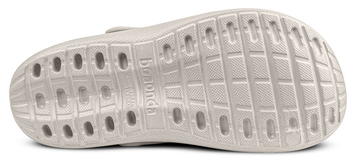 Sandalia Easy Off White/ Dorado - vista suela