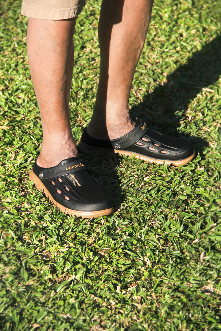 Sandalia Adventure Negro/ Crepe hombre en EVA - vista principal