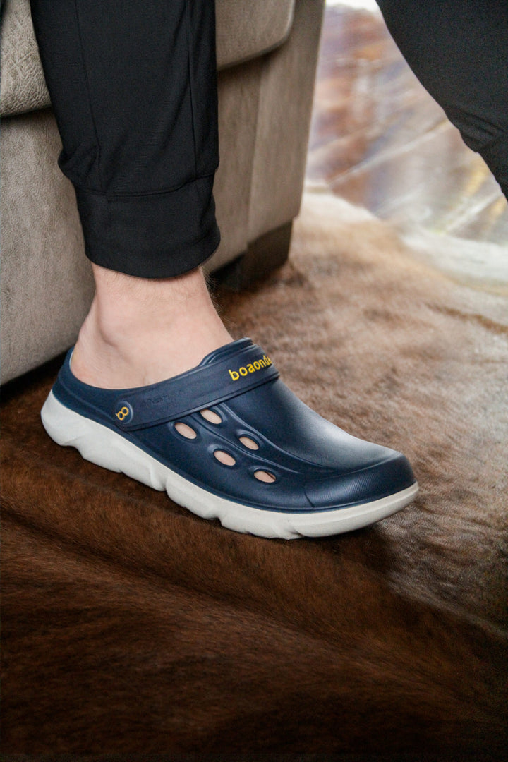 Sandalia Adventure Off White/ Classic Blue - vista 2