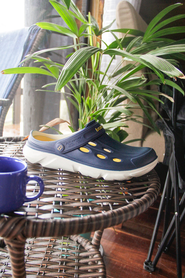 Sandalia Adventure Off White/ Classic Blue hombre en EVA - vista principal