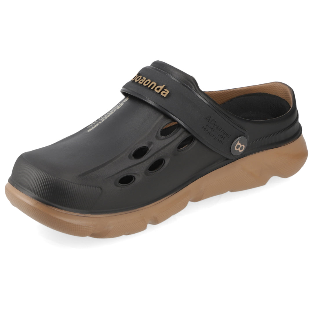 Sandalia Adventure Negro/ Crepe