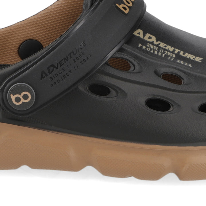 Sandalia Adventure Negro/ Crepe