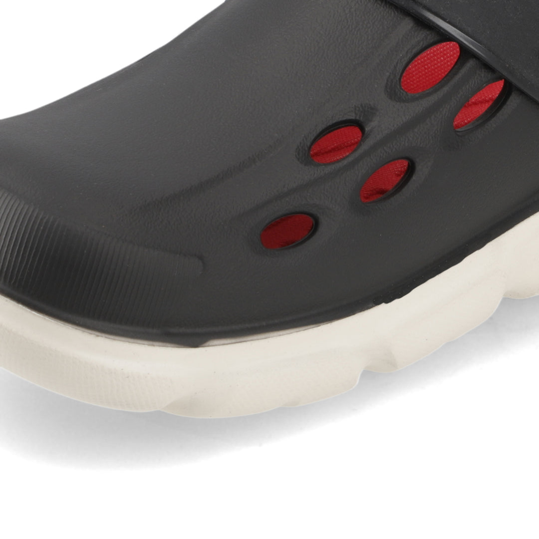 Sandalia Adventure Off White/ Negro