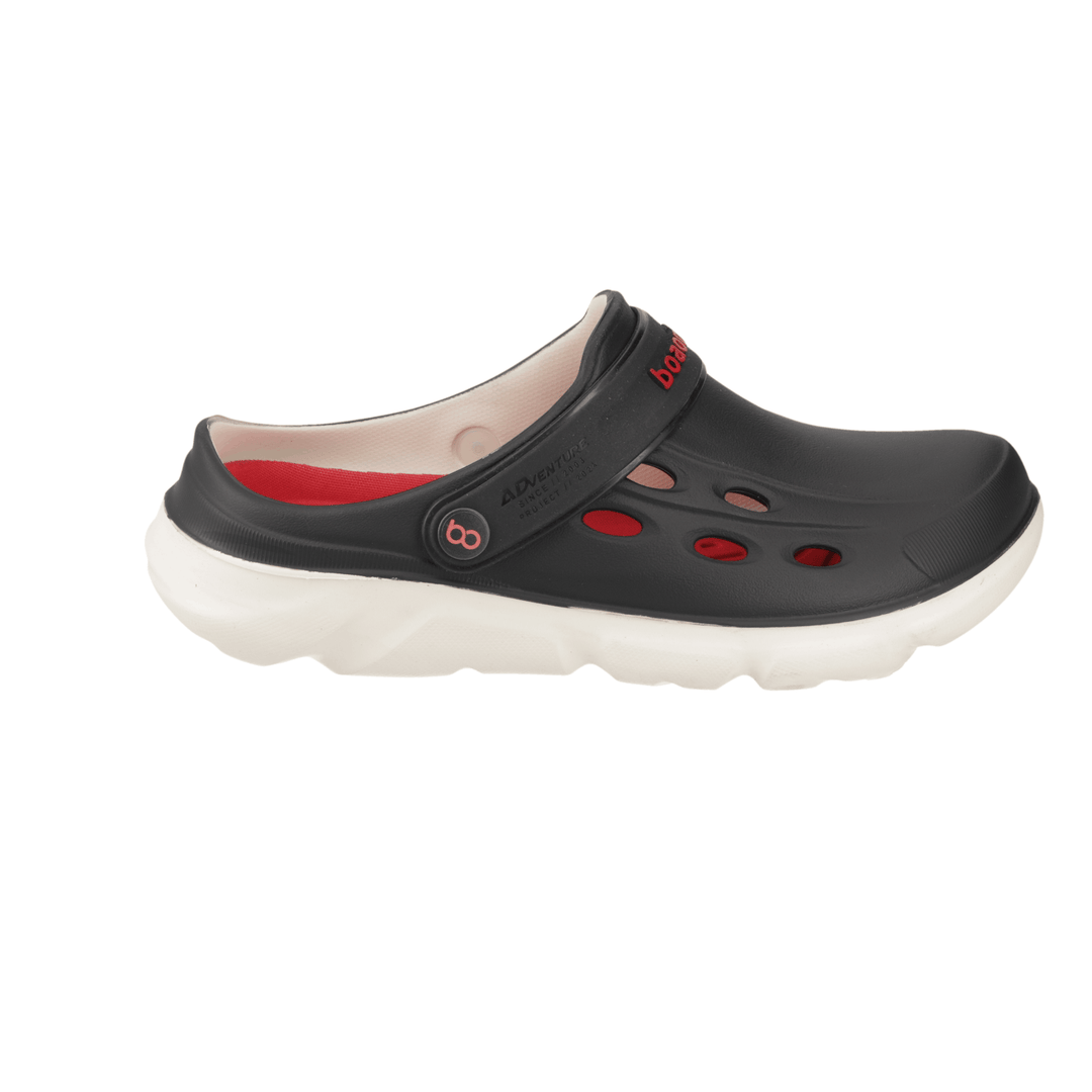 Sandalia Adventure Off White/ Negro