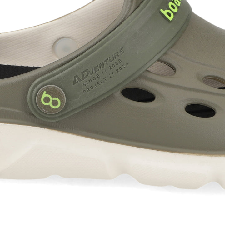 Sandalia Adventure Off White/ Army