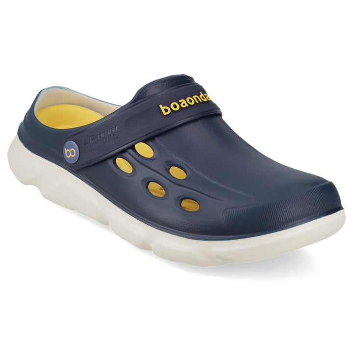 Sandalia Adventure Off White/ Classic Blue