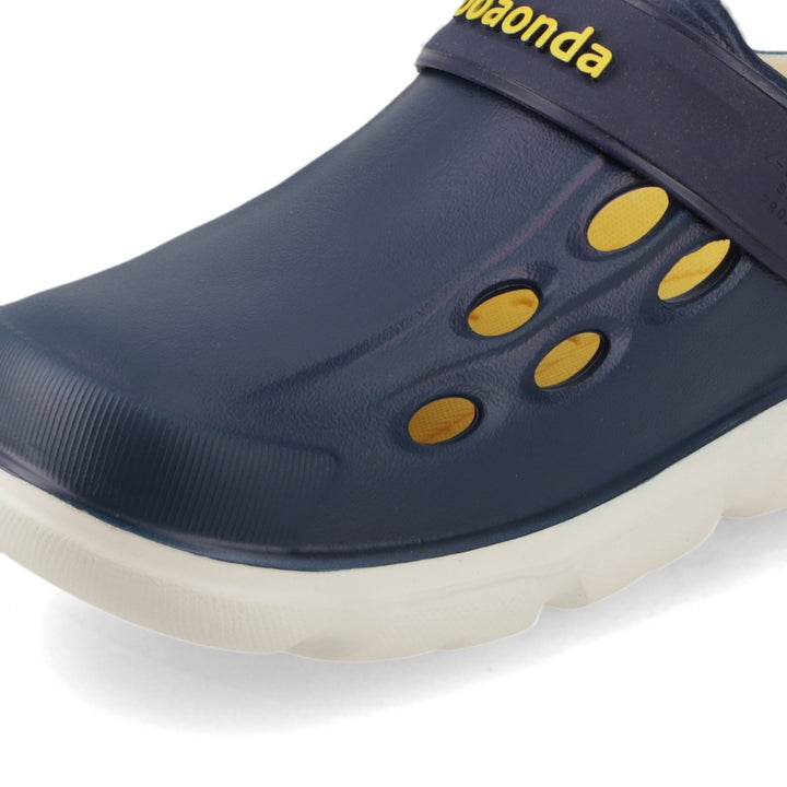Sandalia Adventure Off White/ Classic Blue