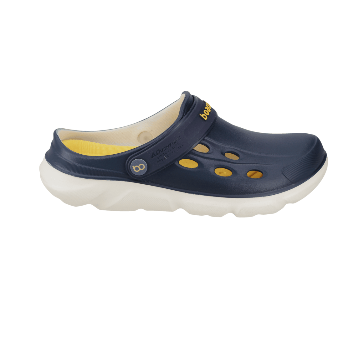 Sandalia Adventure Off White/ Classic Blue
