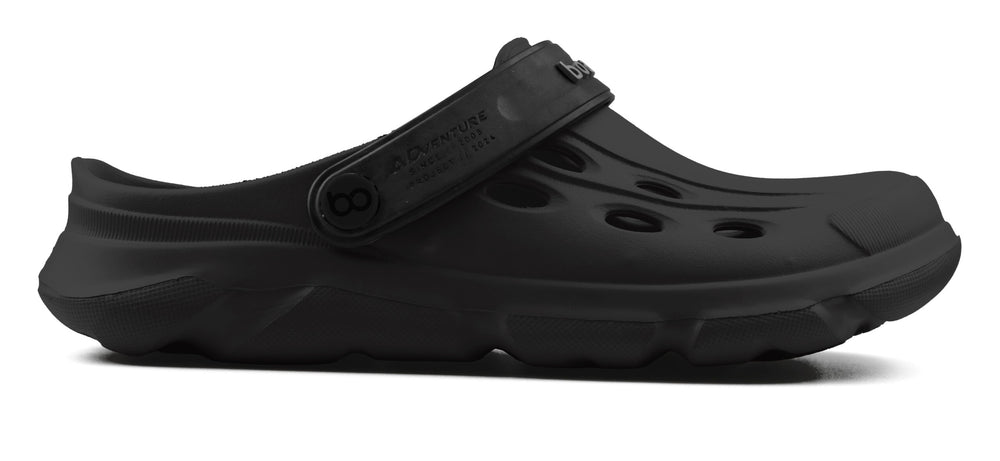 Sandalia Adventure Negro/ Negro - vista lateral