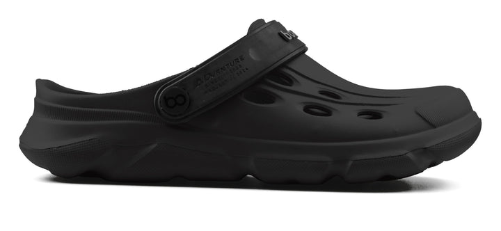 Sandalia Adventure Negro/ Negro - vista lateral