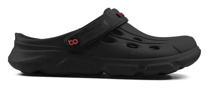 Sandalia Adventure Negro/ Pitanga - vista lateral