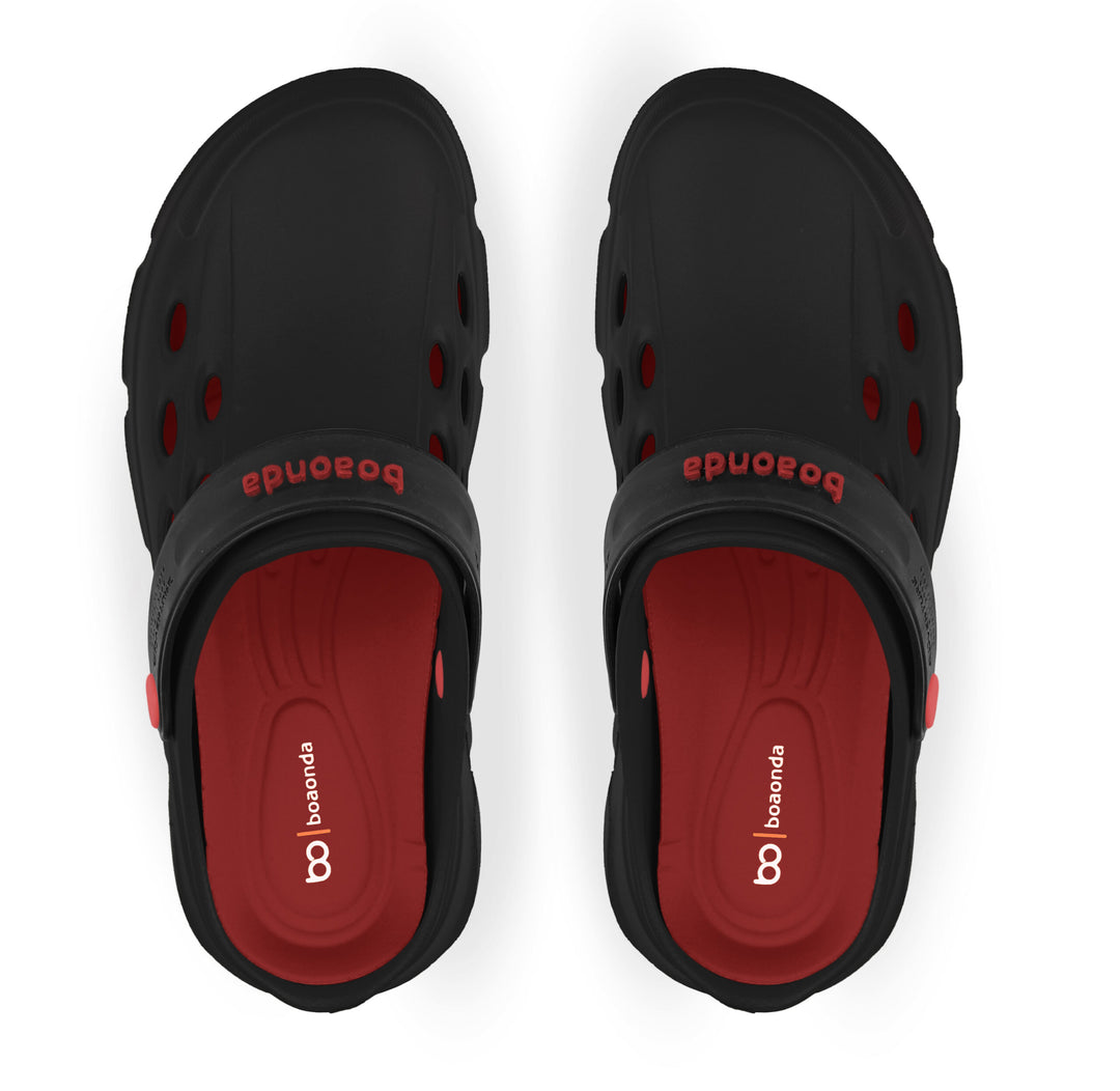 Sandalia Adventure Negro/ Pitanga - vista superior