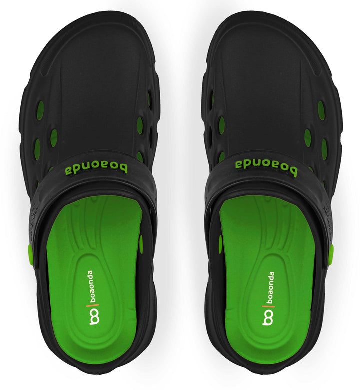 Sandalia Adventure Negro/ Lima - vista superior