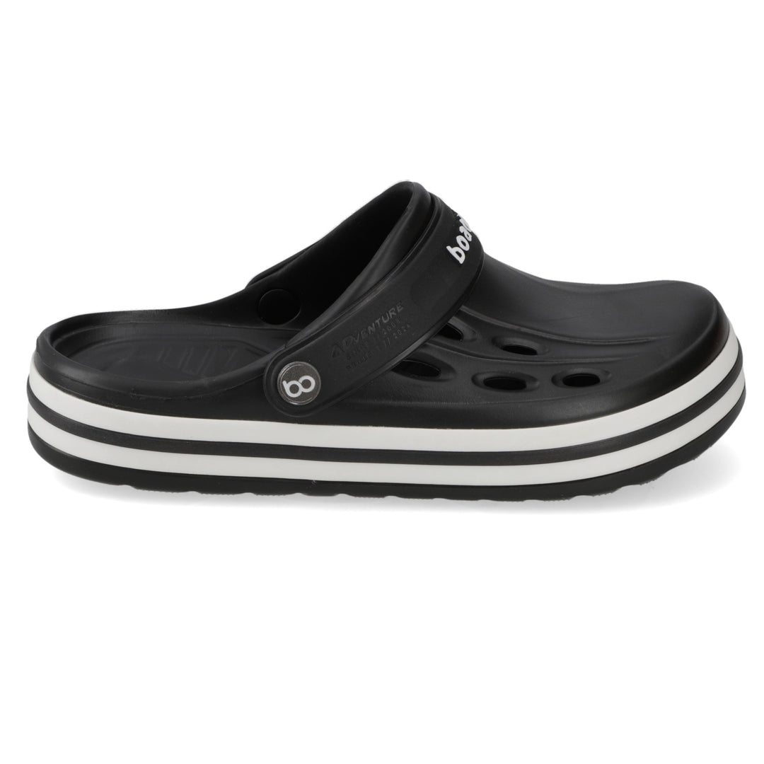 Zueco Clog Star Hombre Negra Boaonda
