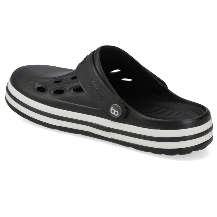 Zueco Clog Star Hombre Negra Boaonda