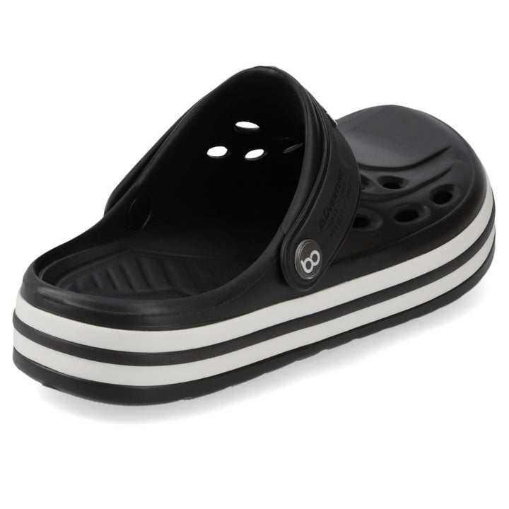 Zueco Clog Star Hombre Negra Boaonda