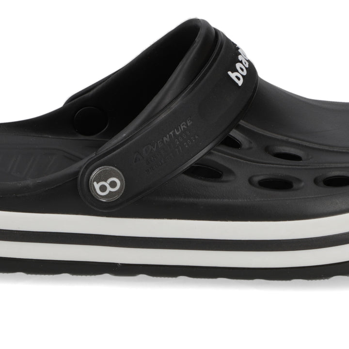 Zueco Clog Star Hombre Negra Boaonda
