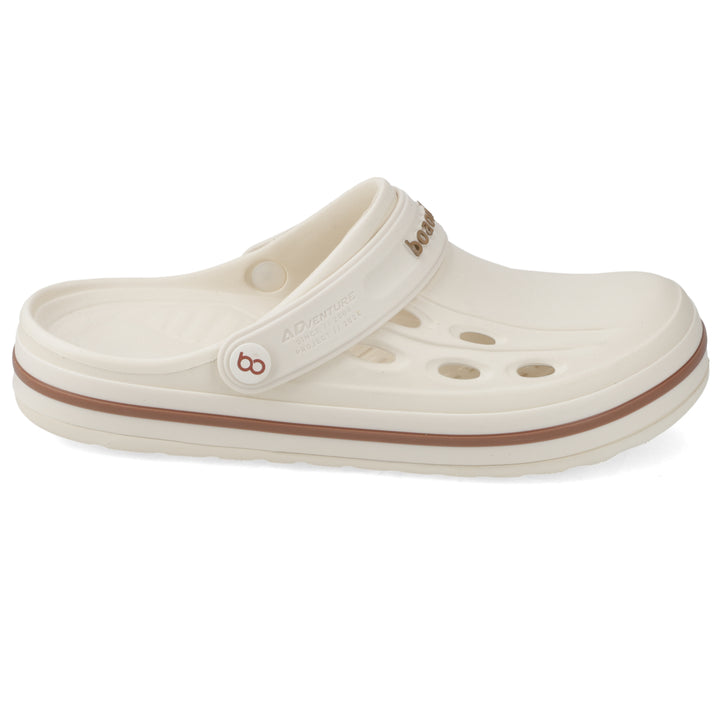 Sandalia Star Off White/ Caramelo