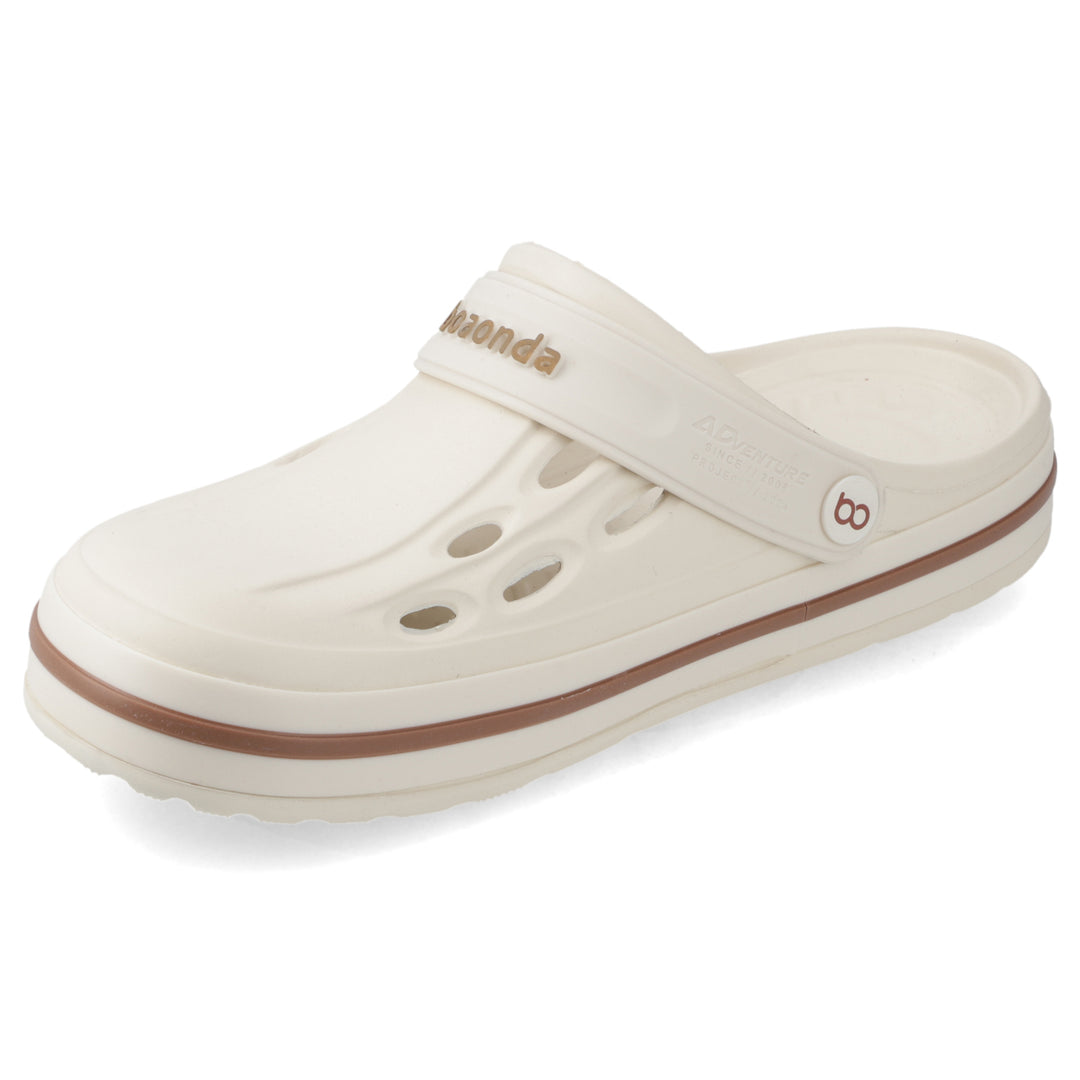 Sandalia Star Off White/ Caramelo
