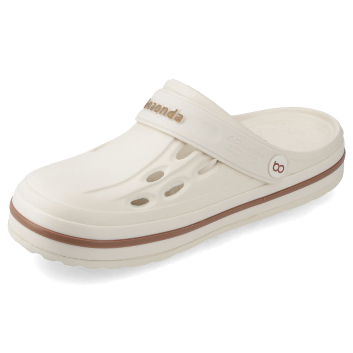 Sandalia Star Off White/ Caramelo