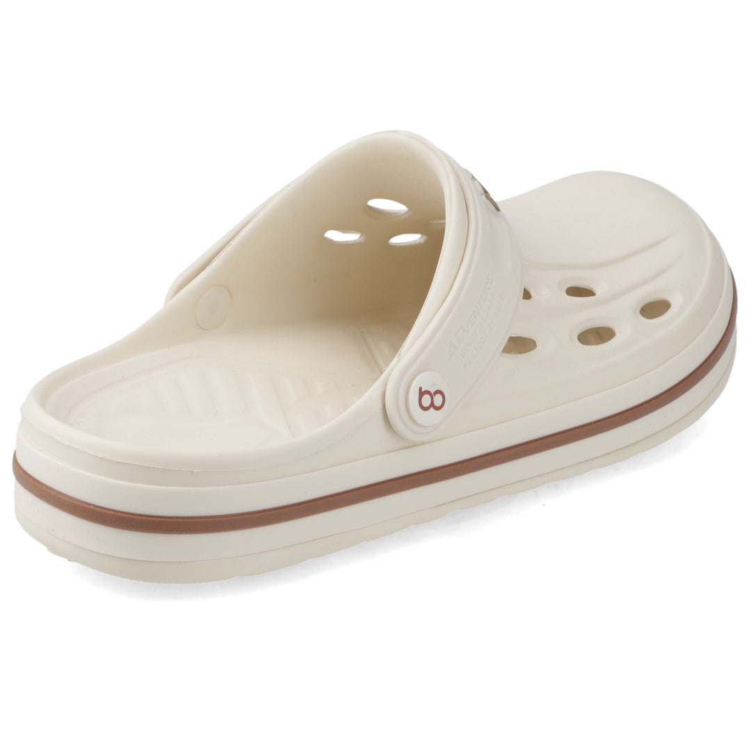 Sandalia Star Off White/ Caramelo