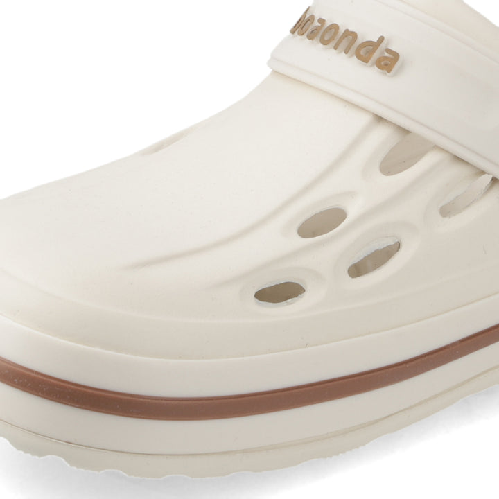 Sandalia Star Off White/ Caramelo