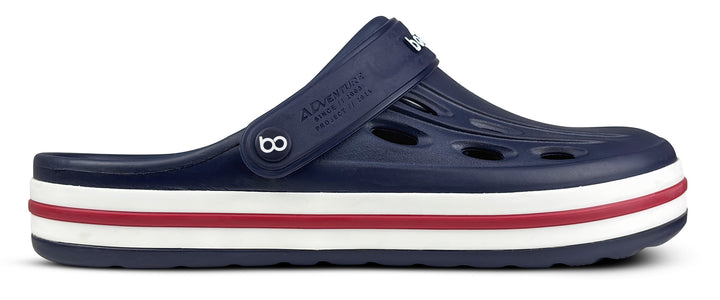 Sandalia Star Classic Blue/ Blanco - vista lateral