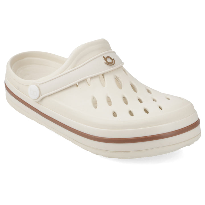 Sandalia Star Off White/ Caramelo