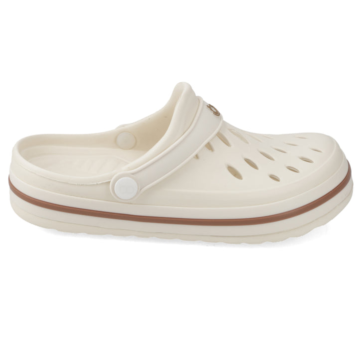 Sandalia Star Off White/ Caramelo
