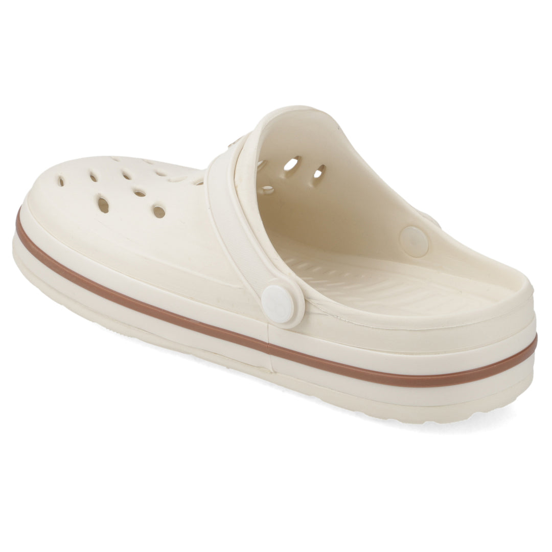Sandalia Star Off White/ Caramelo