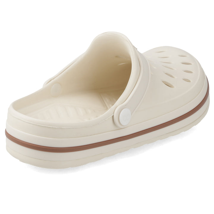 Sandalia Star Off White/ Caramelo