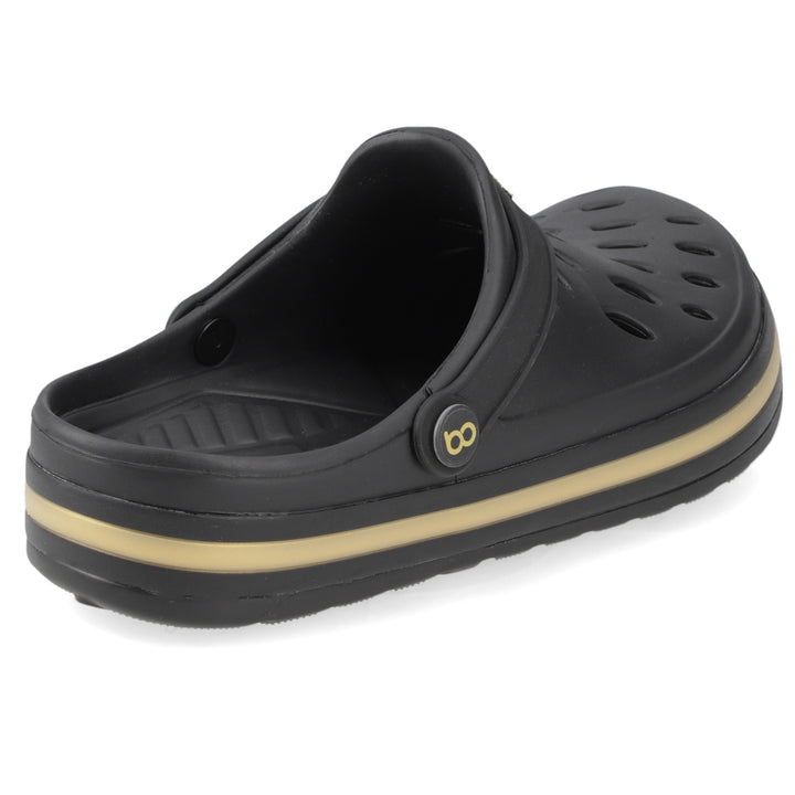Sandalia Star Negro/ Dorado