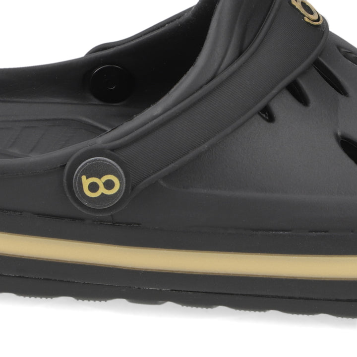 Sandalia Star Negro/ Dorado