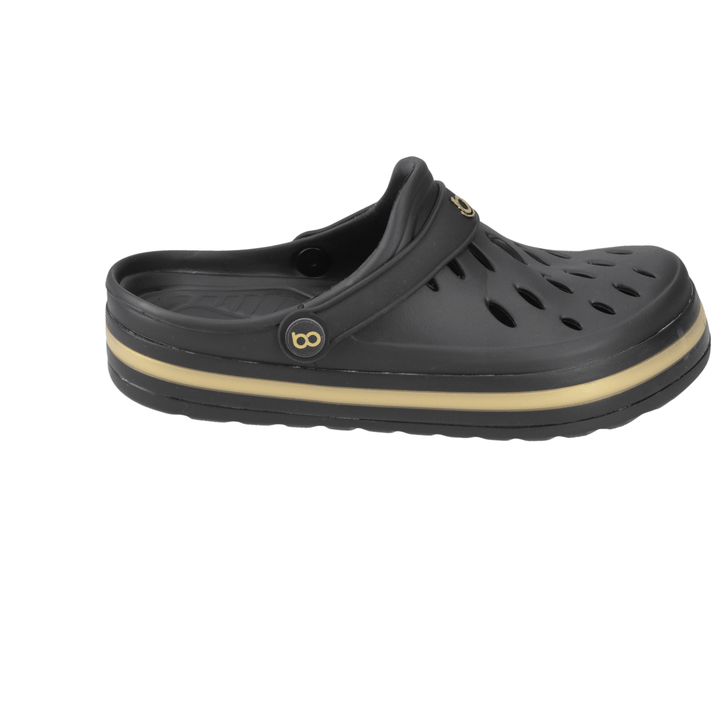 Sandalia Star Negro/ Dorado