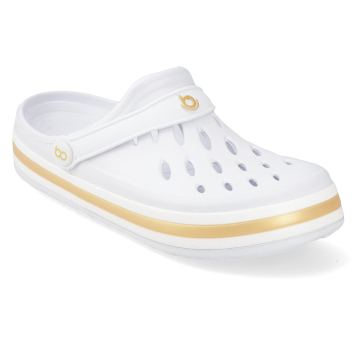 Sandalia Star Blanco/ Dorado