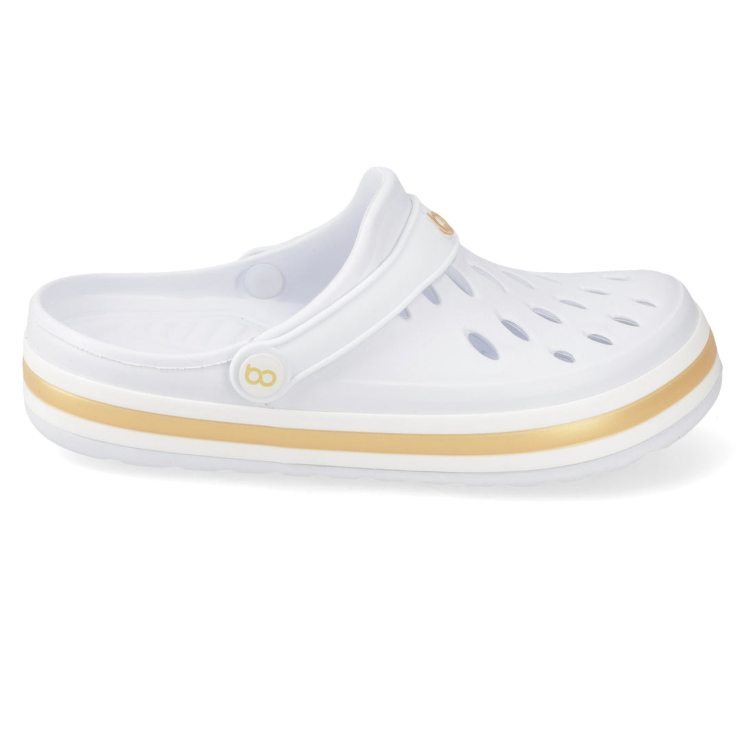 Sandalia Star Blanco/ Dorado