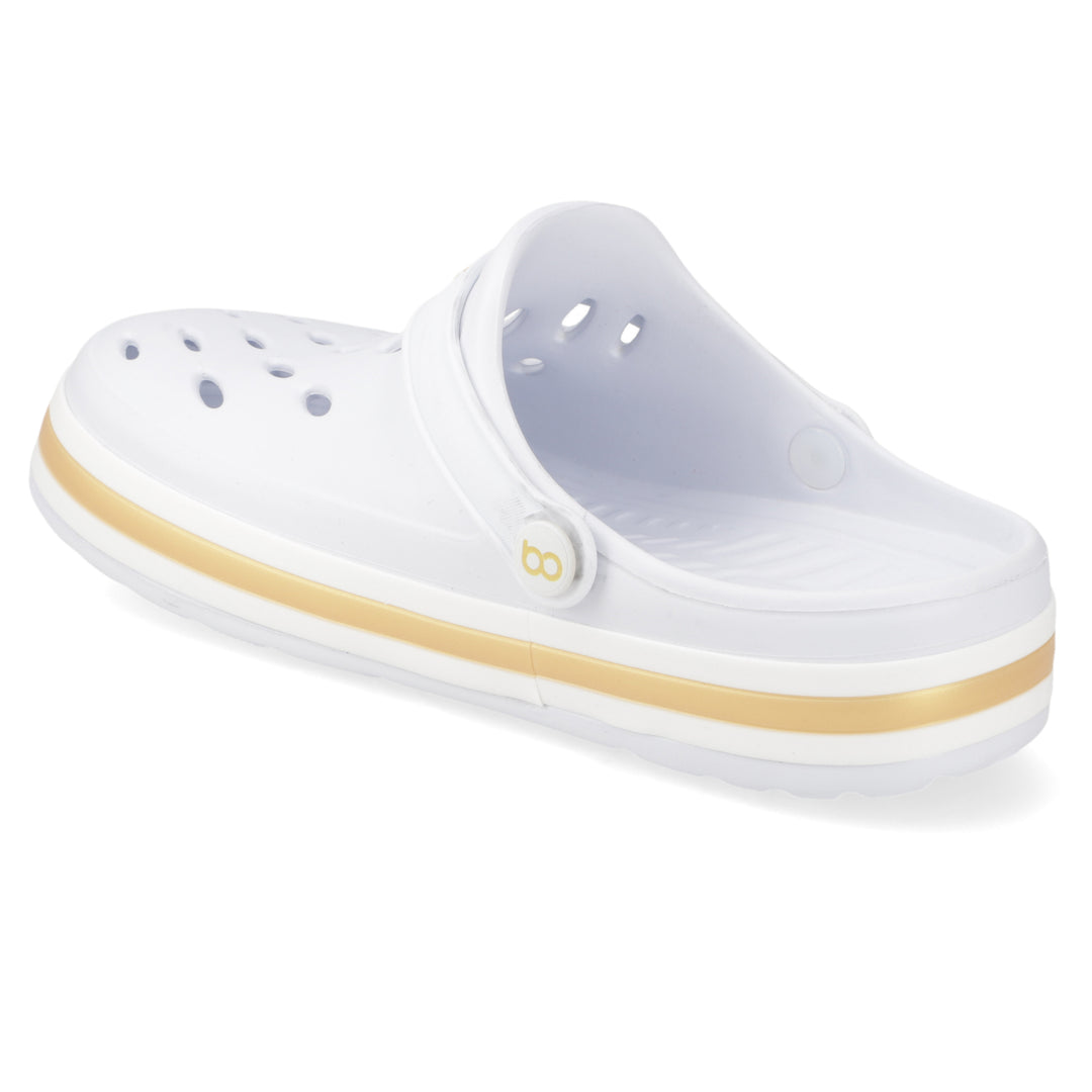 Sandalia Star Blanco/ Dorado