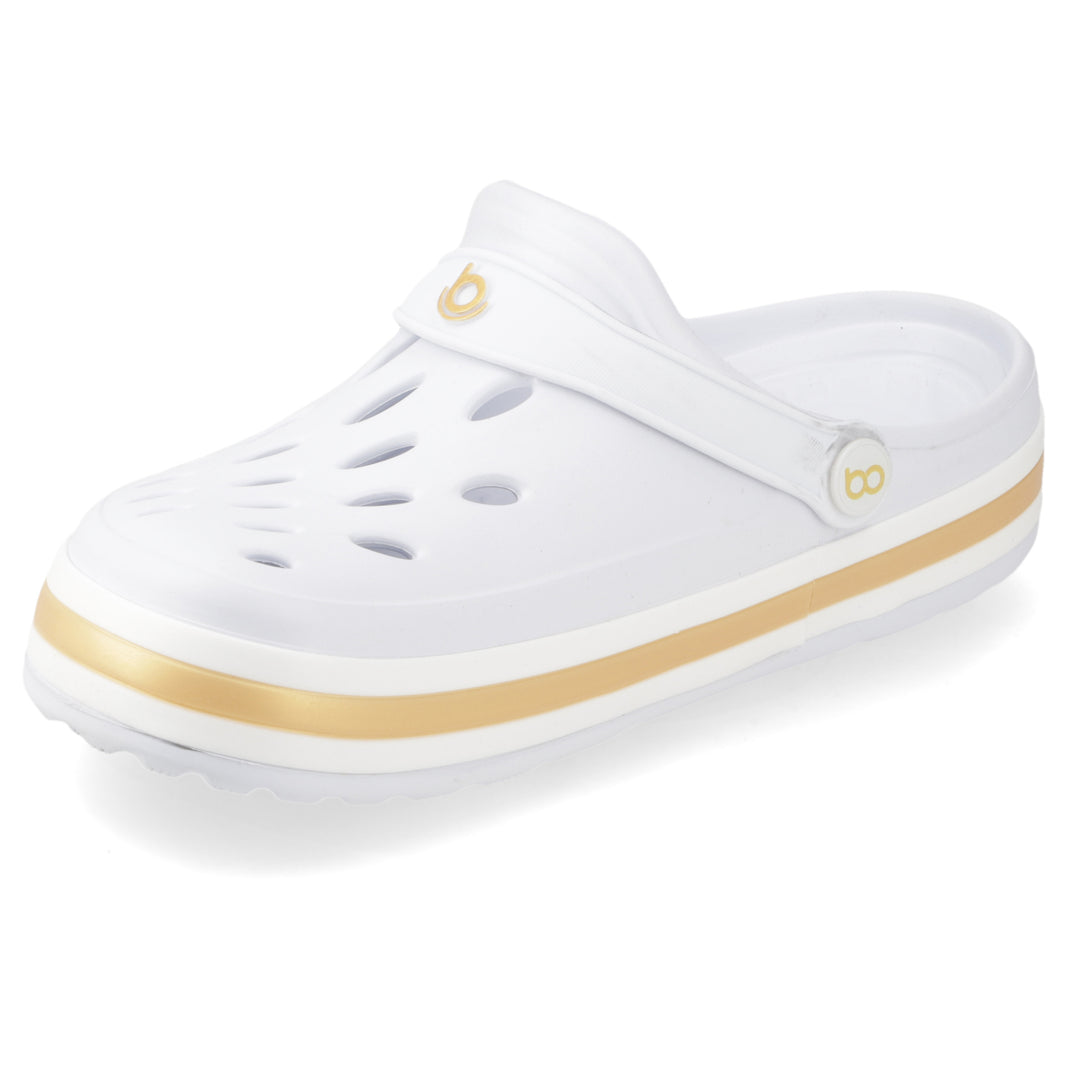 Sandalia Star Blanco/ Dorado